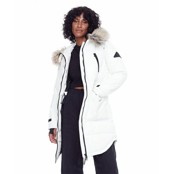 アルパイン ノース レディース ジャケット＆ブルゾン アウター Women's Ukon | Drawstring Winter Parka Creamのサムネイル