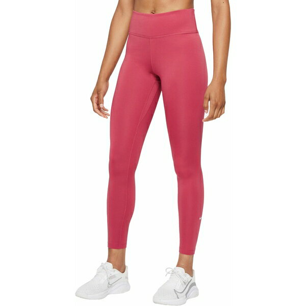 ナイキ レディース カジュアルパンツ ボトムス Nike Women's Therma-FIT One Mid-Rise Leggings Archaeo Pink