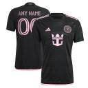 アディダス メンズ ユニフォーム トップス Inter Miami CF adidas 2024 La Noche Replica Custom Jersey Black