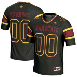 ゲームデイグレーツ メンズ ユニフォーム トップス Iowa State Cyclones GameDay Greats NIL PickAPlayer Football Jersey Black