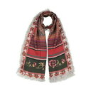 【送料無料】 ピエール・バルマン レディース マフラー・ストール・スカーフ アクセサリー Scarves Red