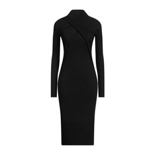【送料無料】 ガレパリ レディース ワンピース トップス Midi dresses Black 【送料無料】 ガレパリ レディース ワンピース トップス Midi dresses Black