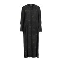 【送料無料】 ドリス・ヴァン・ノッテン レディース ワンピース トップス Midi dresses Black