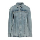 【送料無料】 ダークパーク レディース シャツ トップス Denim shirts Blue