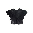 【送料無料】 マックイーン レディース Tシャツ トップス Tops Black