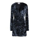 【送料無料】 モスキーノ レディース ワンピース トップス Mini dresses Blue
