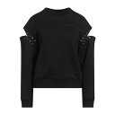 【送料無料】 マックイーン レディース パーカー・スウェットシャツ アウター Sweatshirts Black