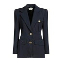 【送料無料】 マックイーン レディース ジャケット&ブルゾン アウター Blazers Blue