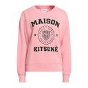 【送料無料】 メゾン キツネ レディース パーカー・スウェットシャツ アウター Sweatshirts Pink