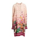 【送料無料】 マリーカトランゾー レディース ワンピース トップス Midi dresses Pink