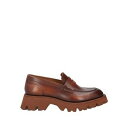 【送料無料】 サントーニ レディース スリッポン・ローファー シューズ Loafers Brown