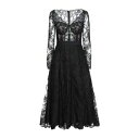 【送料無料】 マックイーン レディース ワンピース トップス Midi dresses Black