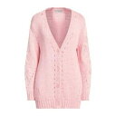 【送料無料】 エルマンノ フィレンツェ レディース カーディガン アウター Cardigans Pink
