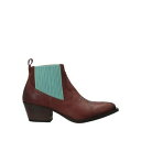 【送料無料】 ジュ テーム レディース ブーツ シューズ Ankle boots Brown