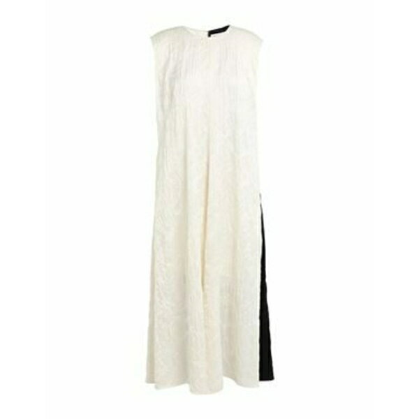【送料無料】 パートウ レディース ワンピース トップス Midi dresses White