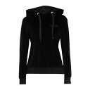 【送料無料】 モスキーノ レディース パーカー・スウェットシャツ アウター Sweatshirts Black