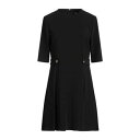 【送料無料】 ヴェルサーチ レディース ワンピース トップス Mini dresses Black