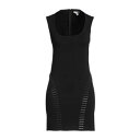【送料無料】 アラ レディース ワンピース トップス Mini dresses Black