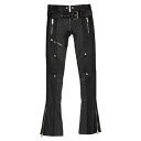 【送料無料】 ヴェルサーチ レディース デニムパンツ ボトムス Jeans Black