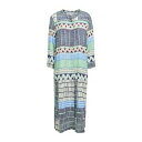 【送料無料】 カミセッタスノーブ レディース ワンピース トップス Midi dresses Green