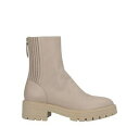 【送料無料】 アクアズーラ レディース ブーツ シューズ Ankle boots Beige