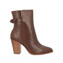 【送料無料】 アレクサンドラバードマン レディース ブーツ シューズ Ankle boots Brown