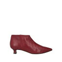 【送料無料】 マーラ ビーニ レディース ブーツ シューズ Ankle boots Red