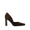 【送料無料】 ザロウ レディース パンプス シューズ Pumps Brown
