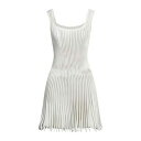【送料無料】 アラ レディース ワンピース トップス Mini dresses White