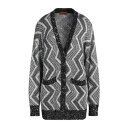 【送料無料】 ミッソーニ レディース カーディガン アウター Cardigans Black