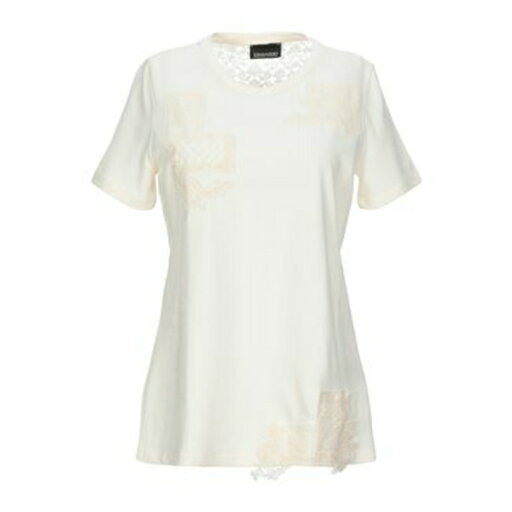 【送料無料】 エルマンノ シェルヴィーノ レディース Tシャツ トップス T-shirts White 【送料無料】 エルマンノ シェルヴィーノ レディース Tシャツ トップス T-shirts White