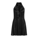 【送料無料】 ヴェルサーチ レディース ワンピース トップス Mini dresses Black