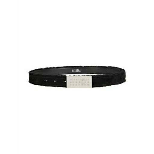 【送料無料】 マルタンマルジェラ レディース ベルト アクセサリー Belts Black 【送料無料】 マルタンマルジェラ レディース ベルト アクセサリー Belts Black