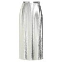 【送料無料】 ヴァレンティノ ガラヴァーニ レディース スカート ボトムス Midi skirts Silver