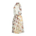 【送料無料】 マックイーン レディース ワンピース トップス Midi dresses White