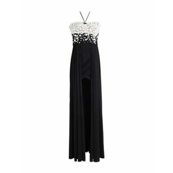 【送料無料】 エリザベスフランキ レディース ワンピース トップス Maxi dresses Black