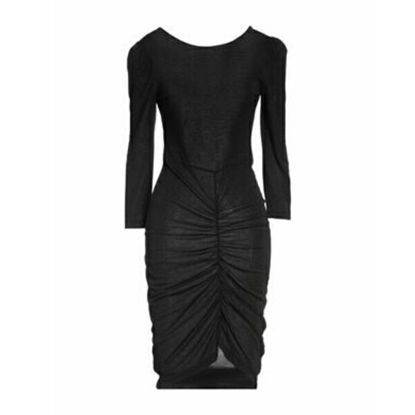 【送料無料】 モモン レディース ワンピース トップス Mini dresses Black