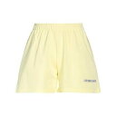 【送料無料】 リビンクール レディース カジュアルパンツ ボトムス Shorts & Bermuda Shorts Yellow