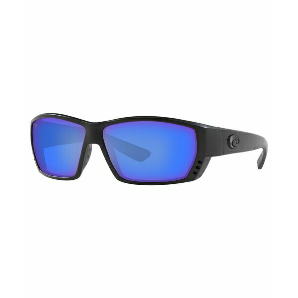 コスタデルマール メンズ サングラス・アイウェア アクセサリー Men's Polarized Sunglasses, Tuna Alley BLACKOUT /BLUE MIR 1