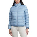 マイケルコース レディース ジャケット＆ブルゾン アウター Women's Reversible Shine Down Puffer Coat, Created for Macy's Light Chambray