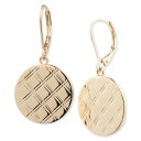 ラルフローレン レディース ピアス＆イヤリング アクセサリー Gold-Tone Tartan Pattern Drop Earrings Gold