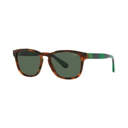 ラルフローレン メンズ サングラス・アイウェア アクセサリー Men's Sunglasses, PH4170 53 Shiny Jerry Tortoise