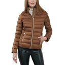 マイケルコース レディース ジャケット＆ブルゾン アウター Women's Hooded Packable Down Puffer Coat, Created for Macy's Luggage