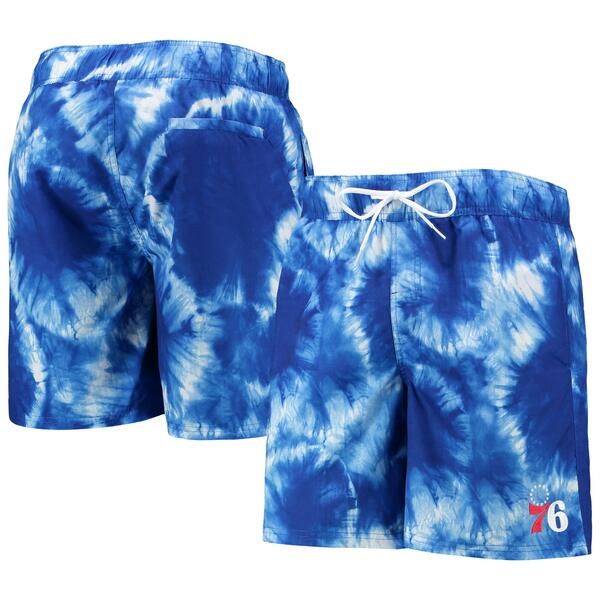 Х󥯥  ϡա硼 ܥȥॹ Philadelphia 76ers GIII Sports by Carl Banks Splash Volley Swim Shorts Royal