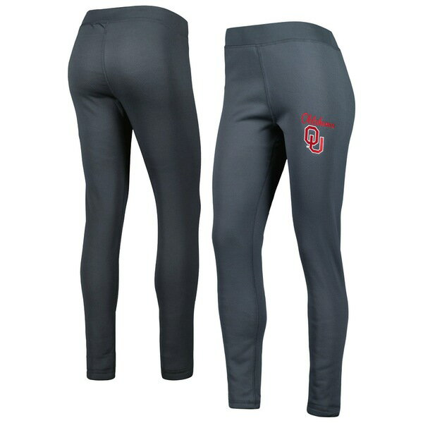 楽天astyコンセプトスポーツ レディース カジュアルパンツ ボトムス Oklahoma Sooners Concepts Sport Women's Upbeat Sherpa Leggings Charcoal