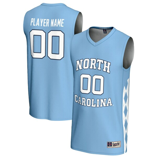 ゲームデイグレーツ メンズ ユニフォーム トップス North Carolina Tar Heels GameDay Greats Unisex NIL PickAPlayer Lightweight Women's Basketball Jersey Carolina Blue