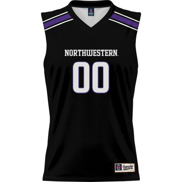 ゲームデイグレーツ メンズ ユニフォーム トップス Northwestern Wildcats GameDay Greats NIL PickAPlayer Men's Basketball Jersey Black