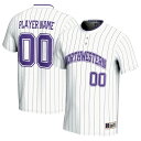 ゲームデイグレーツ メンズ ユニフォーム トップス Northwestern Wildcats GameDay Greats Unisex NIL PickAPlayer Lightweight Softball Jersey White