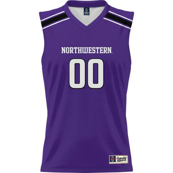 ゲームデイグレーツ メンズ ユニフォーム トップス Northwestern Wildcats GameDay Greats NIL PickAPlayer Men 039 s Basketball Jersey Purple