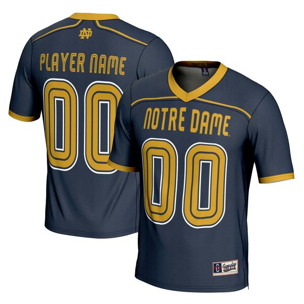 ǥ졼  ˥ե ȥåץ Notre Dame Fighting Irish GameDay Greats Lacrosse NIL Lightweight Jersey Navy